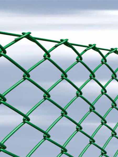 Chain link fence